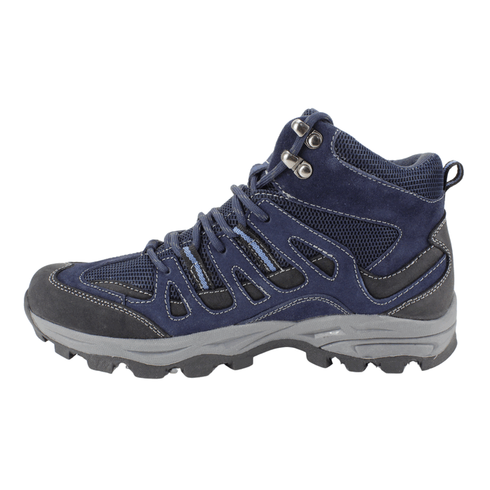 BOTIN NAT GEO OUTDOOR CUERO AZUL MARINO - 3