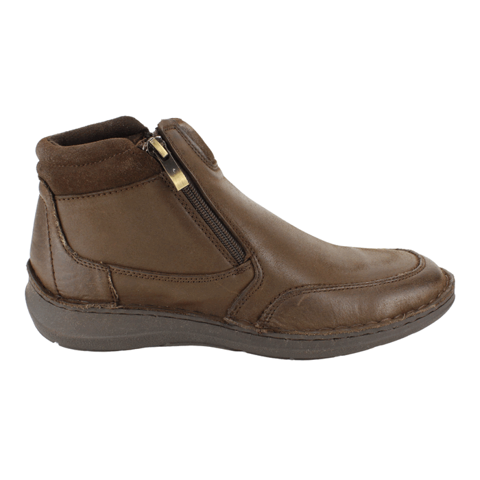 BOTIN NAT GEO DOBLE CIERRE CUERO CAFE - 1