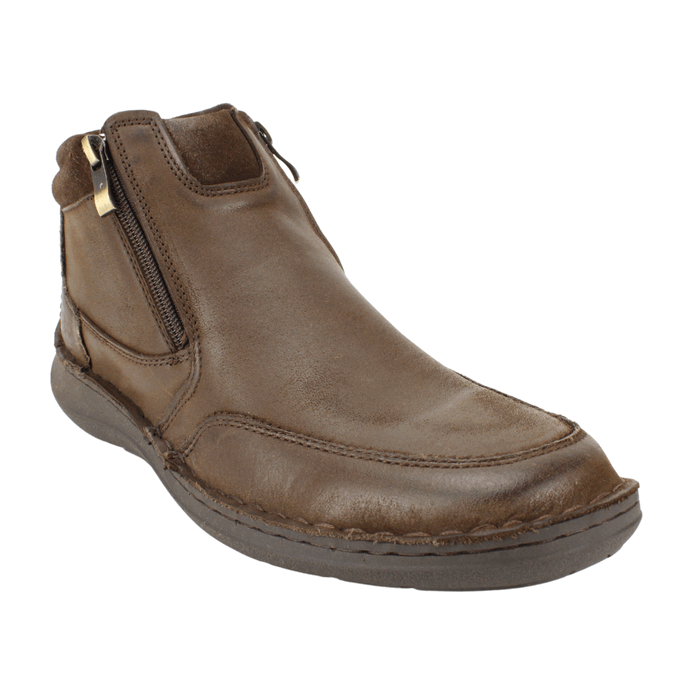 BOTIN NAT GEO DOBLE CIERRE CUERO CAFE - 3
