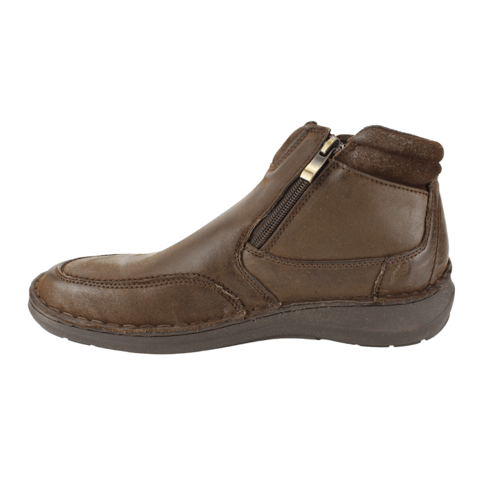 BOTIN NAT GEO DOBLE CIERRE CUERO CAFE - 4