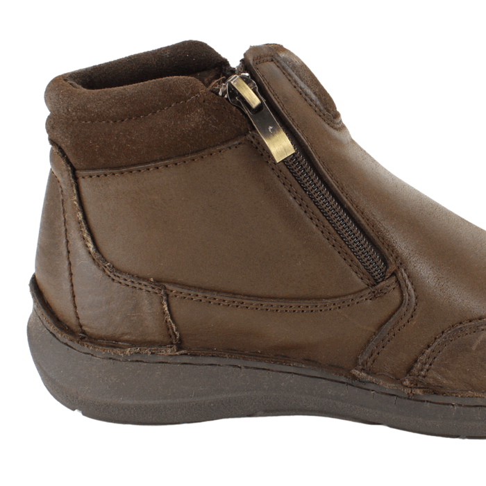 BOTIN NAT GEO DOBLE CIERRE CUERO CAFE - 5