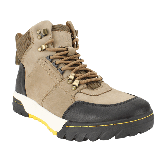 BOTIN NAT GEO OUTDOOR CUERO LISO CAFE - 2