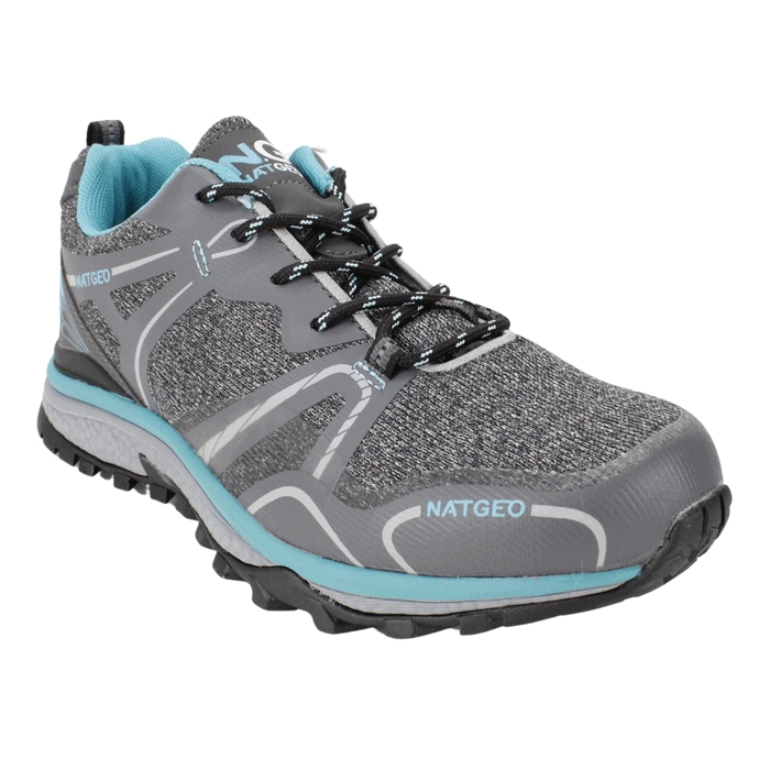 ZAPATILLA NAT GEO OUTDOOR TEXTIL GRIS - 2
