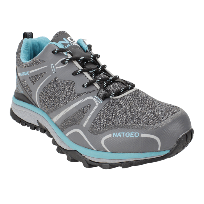 ZAPATILLA NAT GEO OUTDOOR TEXTIL GRIS - 2