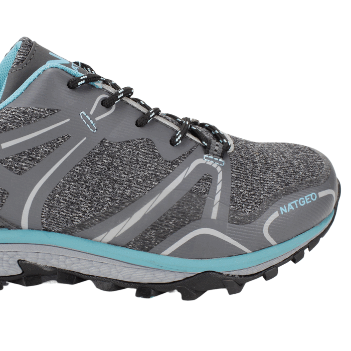 ZAPATILLA NAT GEO OUTDOOR TEXTIL GRIS - 4