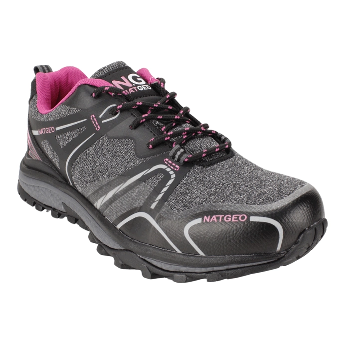 ZAPATILLA NAT GEO OUTDOOR TEXTIL NEGRO - 2