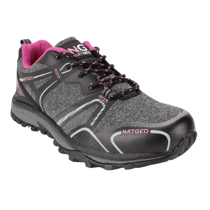 ZAPATILLA NAT GEO OUTDOOR TEXTIL NEGRO - 2