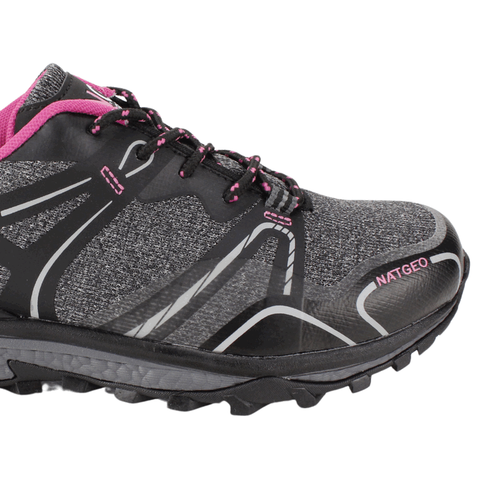 ZAPATILLA NAT GEO OUTDOOR TEXTIL NEGRO - 4