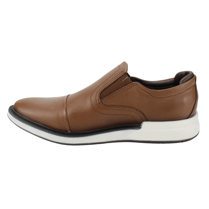 ZAPATO KILDARE CUERO MARRON SLIP ON - 3