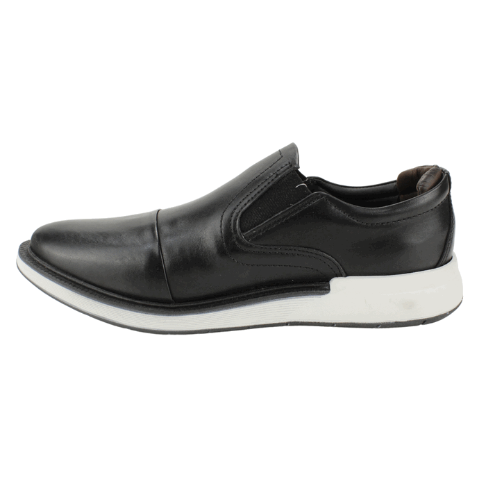 ZAPATO KILDARE CUERO NEGRO SLIP ON - 3