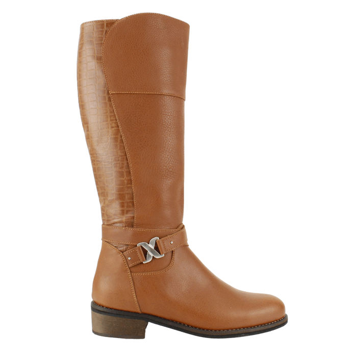 BOTA EXS CUERO LARGA CAMEL - 1