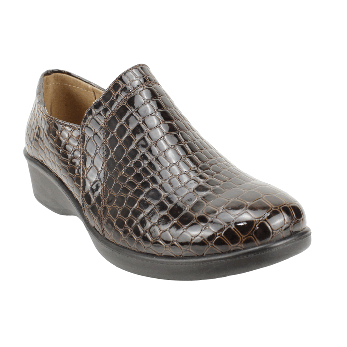 ZAPATO NEW WALK REPTIL CAFE BRILLANTE - 2