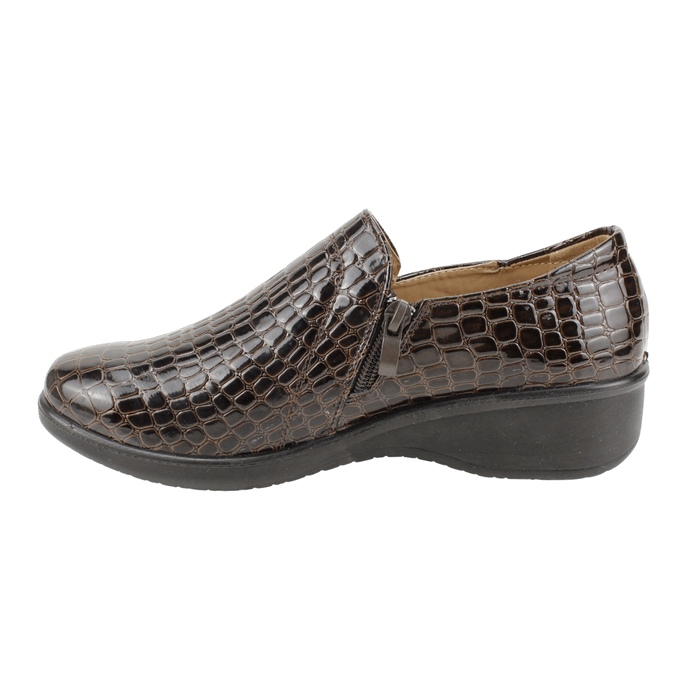ZAPATO NEW WALK REPTIL CAFE BRILLANTE - 3
