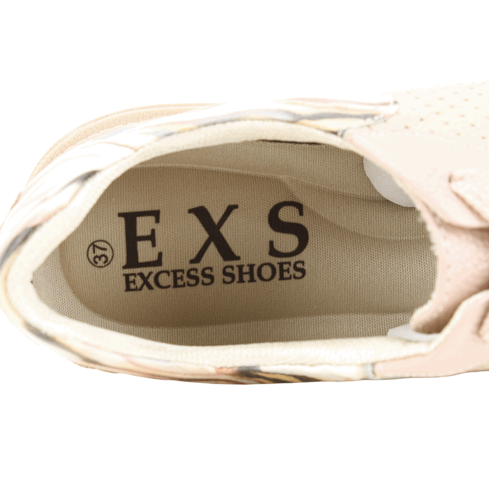 ZAPATO EXS URBANO CUERO TAUPE - 4