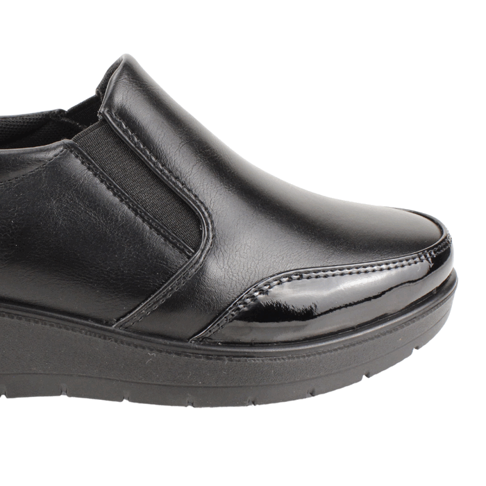 ZAPATO NEW WALK PLATAFORMA CONFORT NEGRO - 4