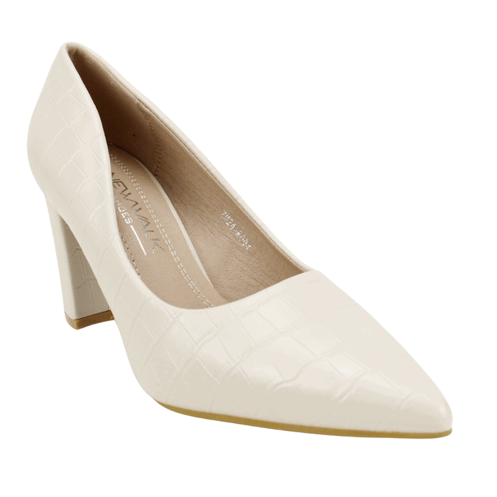 ZAPATO NEW WALK FIESTA REPTIL CREMA - 2