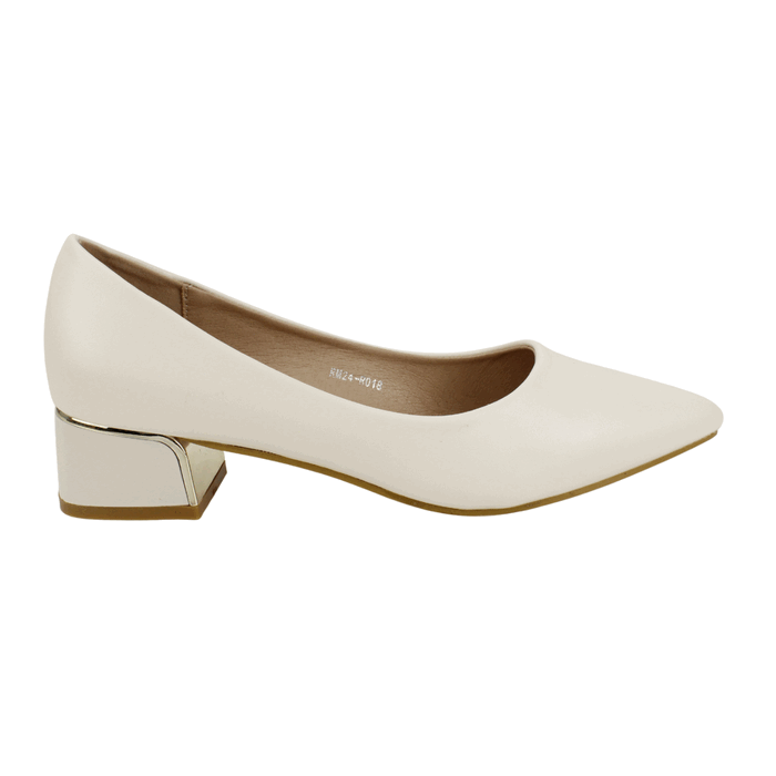 ZAPATO NEW WALK FORMALES CREMA - 1