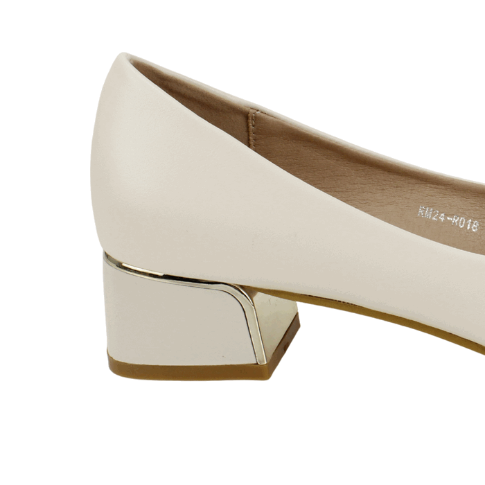 ZAPATO NEW WALK FORMALES CREMA - 4