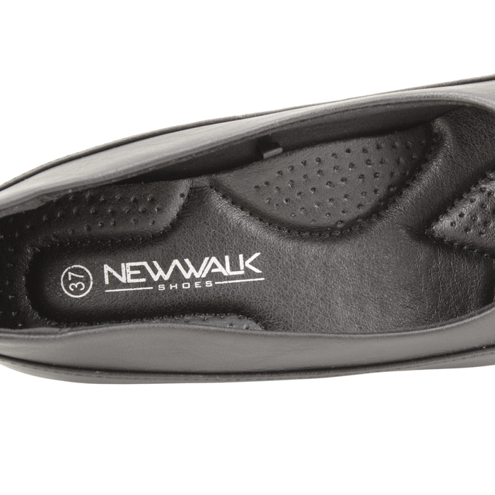ZAPATO NEW WALK CUECA CONFORT NEGRO - 4
