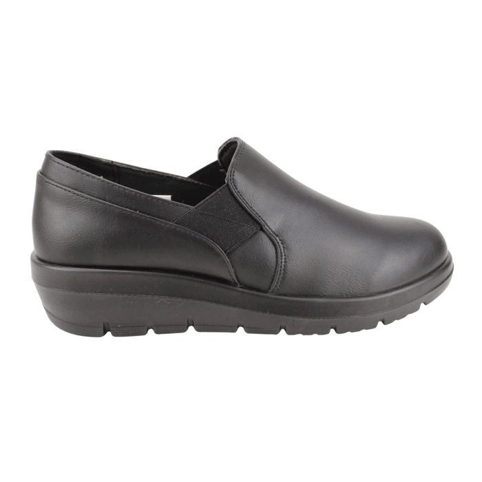 ZAPATO NEW WALK PLATAFORMA CONFORT NEGRO - 1