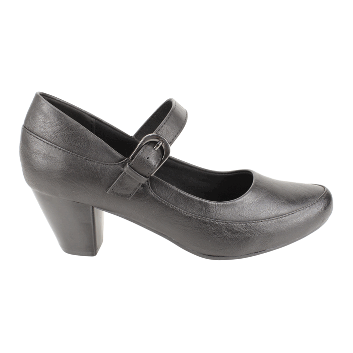 ZAPATO NEW WALK CUEQUERO CONFORT NEGRO - 1
