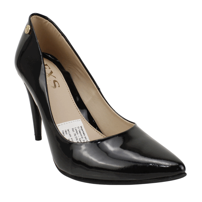 ZAPATO EXS FIESTA CHAROL NEGRO - 2