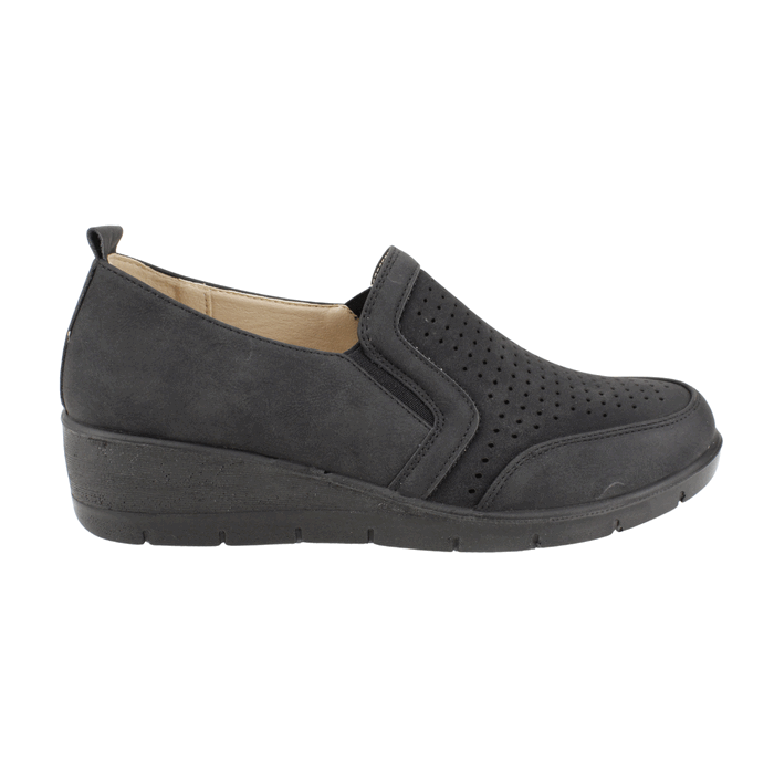 ZAPATO NEW WALK PUNTOS NEGRO - 1