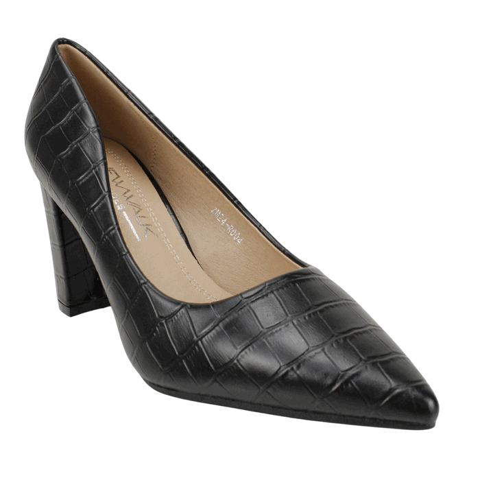 ZAPATO NEW WALK FIESTA REPTIL NEGRO - 2