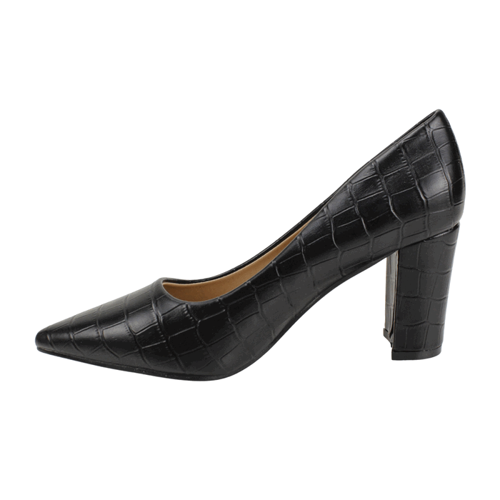 ZAPATO NEW WALK FIESTA REPTIL NEGRO - 3