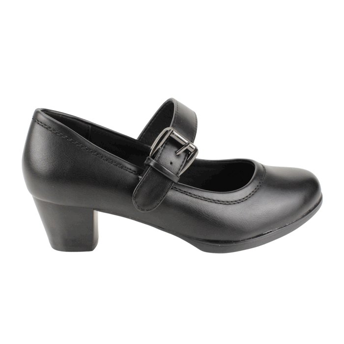 ZAPATO NEW WALK CUEQUERO CORREA NEGRO - 1
