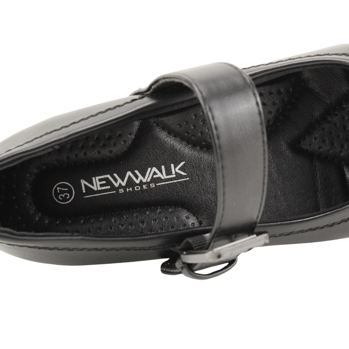 ZAPATO NEW WALK CUEQUERO CORREA NEGRO - 4