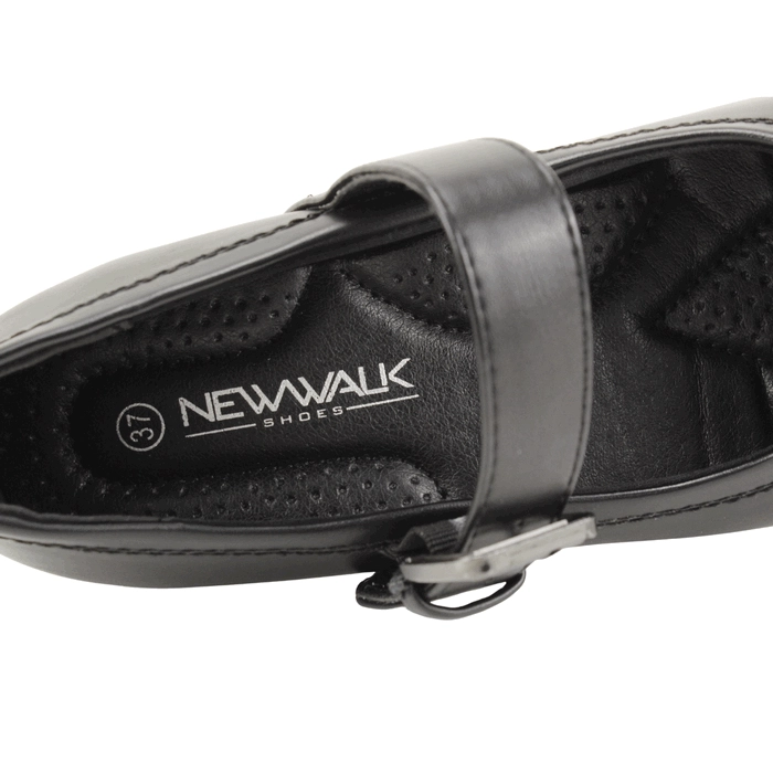 ZAPATO NEW WALK CUEQUERO CORREA NEGRO - 4