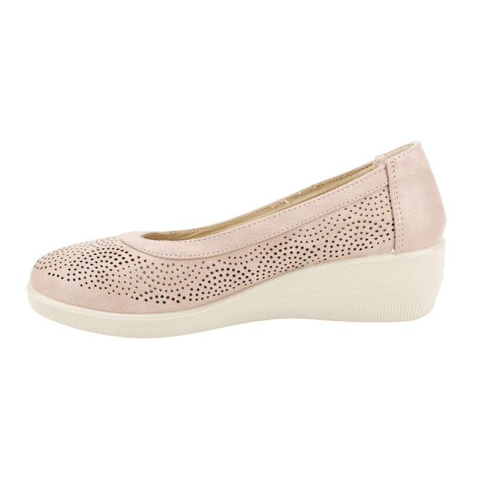 ZAPATO NEW WALK TROQUELADO ROSA - 3