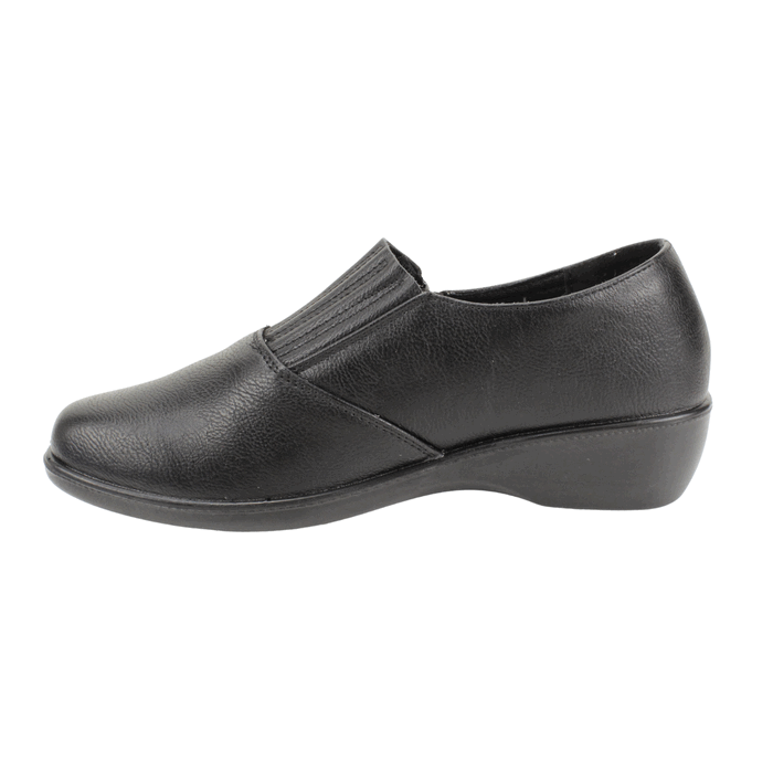 ZAPATO NEW WALK CONFORT CIERRE NEGRO - 3