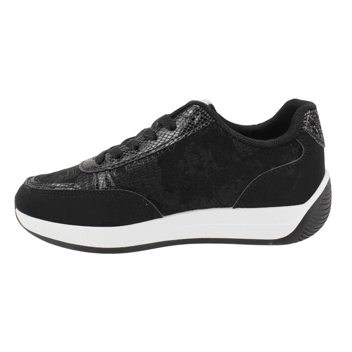 ZAPATILLA NEW WALK STELLAR PLATAFORMA NEGRA - 3