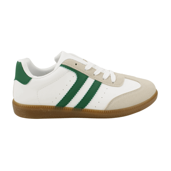 ZAPATILLA NEW WALK VINTAGE BLANCA VERDE - 1
