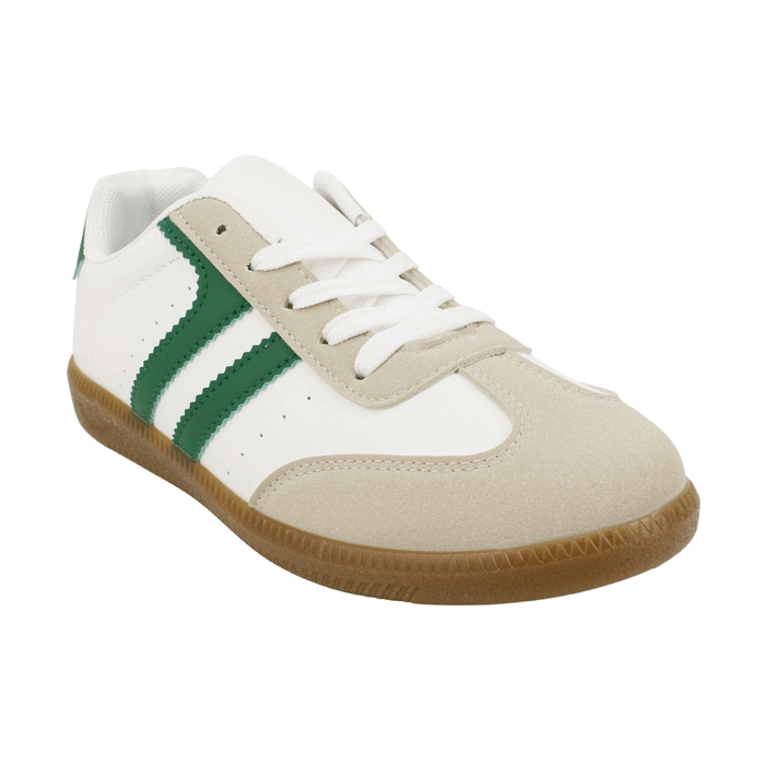 ZAPATILLA NEW WALK VINTAGE BLANCA VERDE - 2