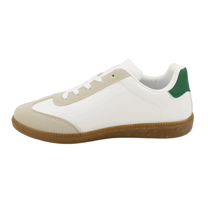 ZAPATILLA NEW WALK VINTAGE BLANCA VERDE - 3