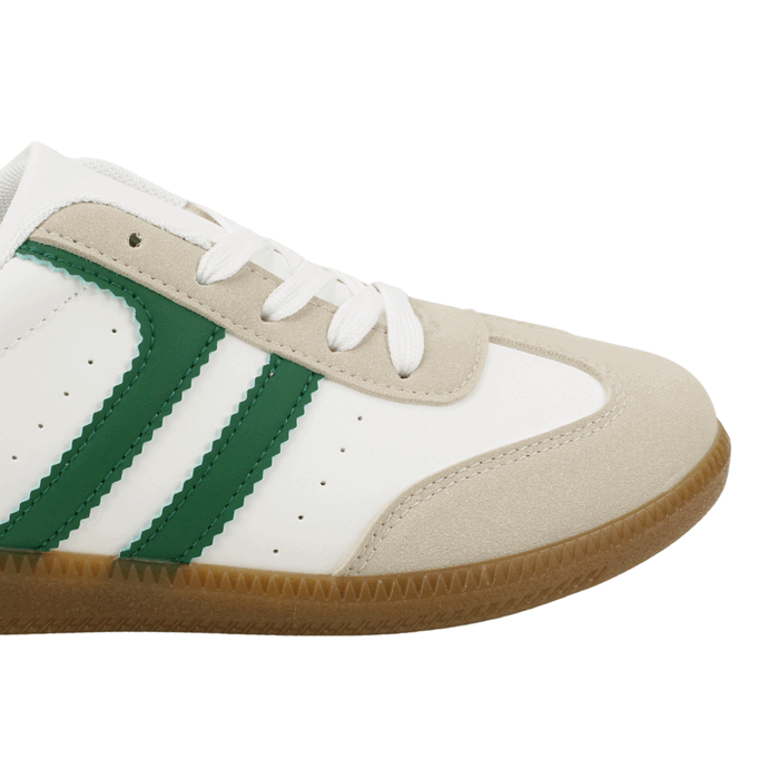 ZAPATILLA NEW WALK VINTAGE BLANCA VERDE - 4