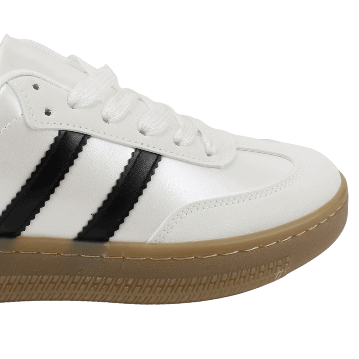 ZAPATILLA AGUA DE COCO RETRO SHINE BLANCA - 5