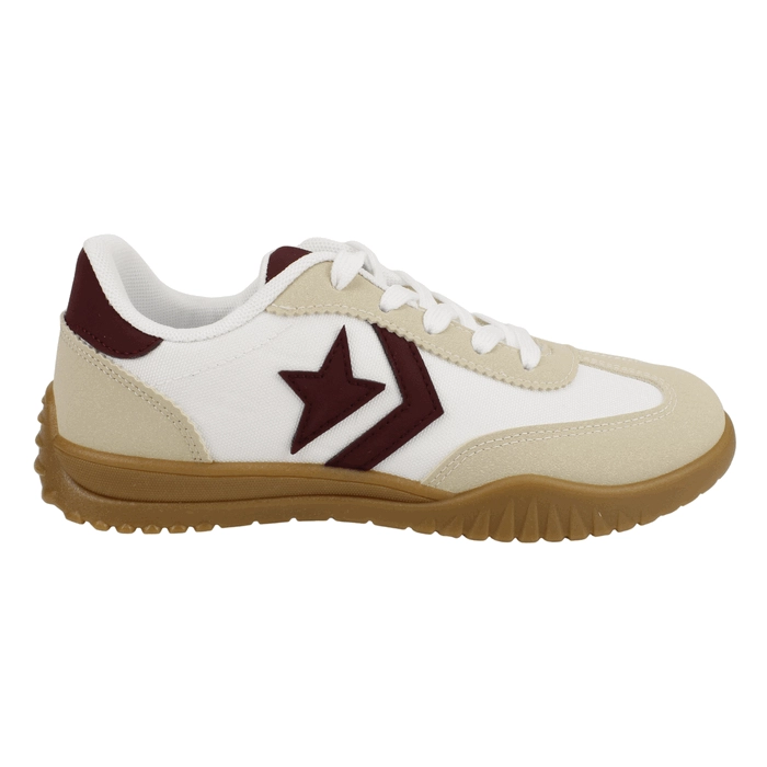 ZAPATILLA AGUA DE COCO STAR CREMA BURDEO - 1