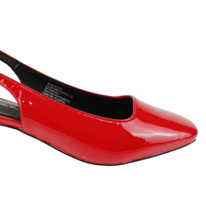 ZAPATO AGUA DE COCO CORREA ROJO - 5