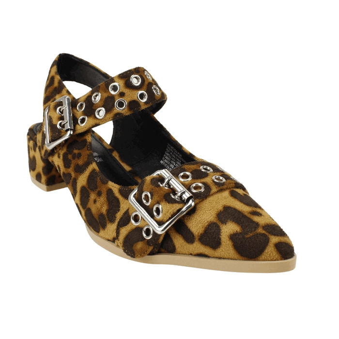 ZAPATO AGUA DE COCO HEBILLAS ANIMAL PRINT - 3