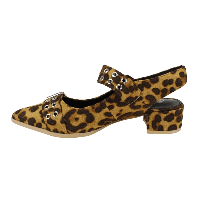 ZAPATO AGUA DE COCO HEBILLAS ANIMAL PRINT - 4
