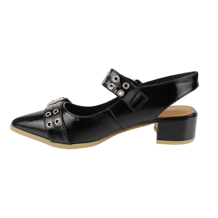 ZAPATO AGUA DE COCO HEBILLAS NEGRO - 4