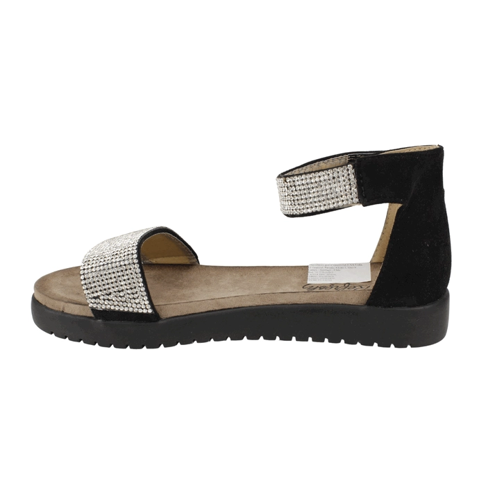 SANDALIA REFRESH BRILLOS NEGRA - 4