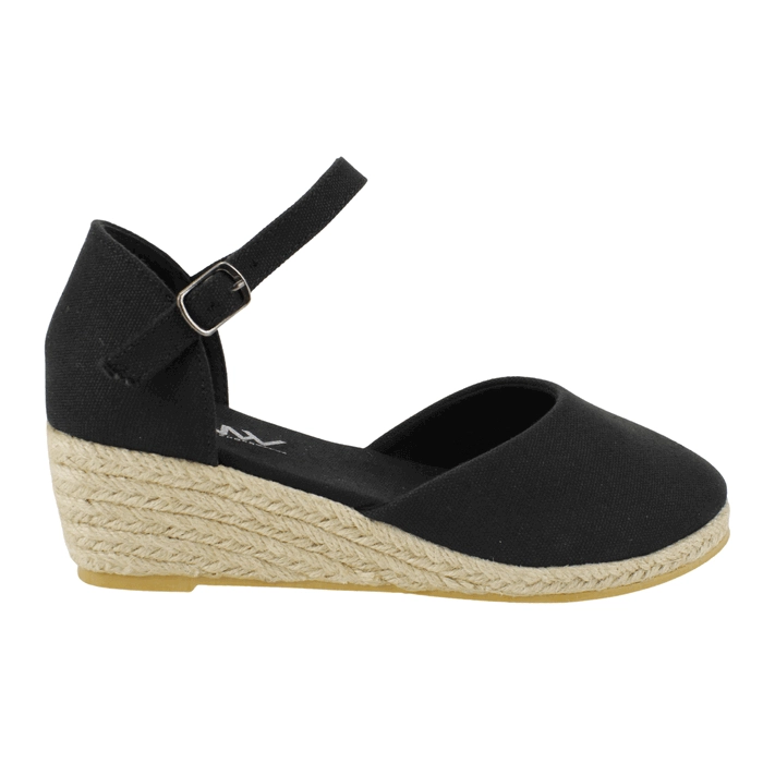 ALPARGATA NEW WALK YUTE NEGRA - 1