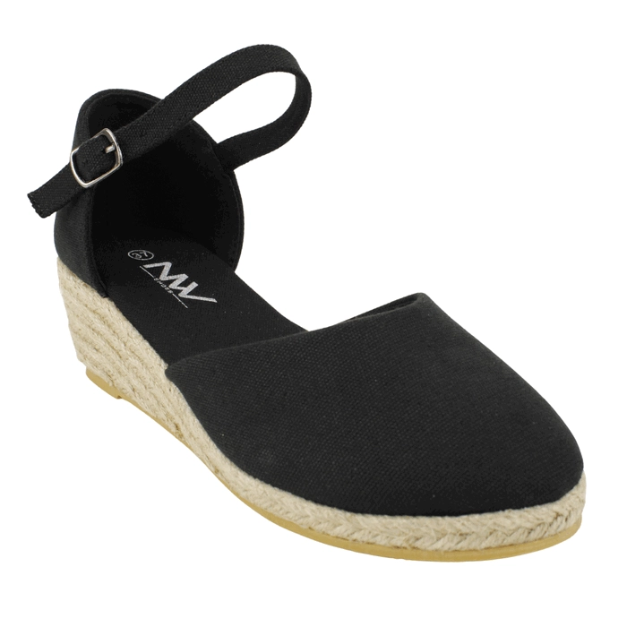 ALPARGATA NEW WALK YUTE NEGRA - 3