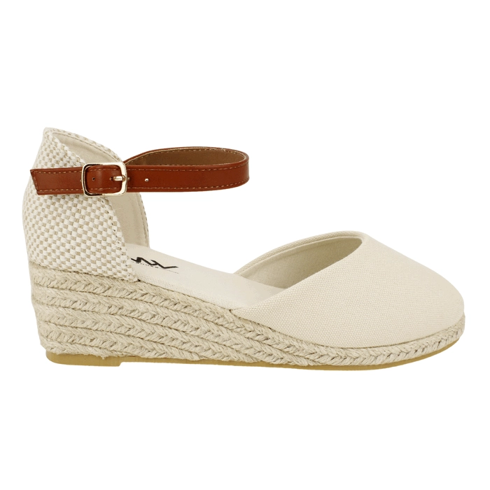 ALPARGATA NEW WALK YUTE BEIGE - 1