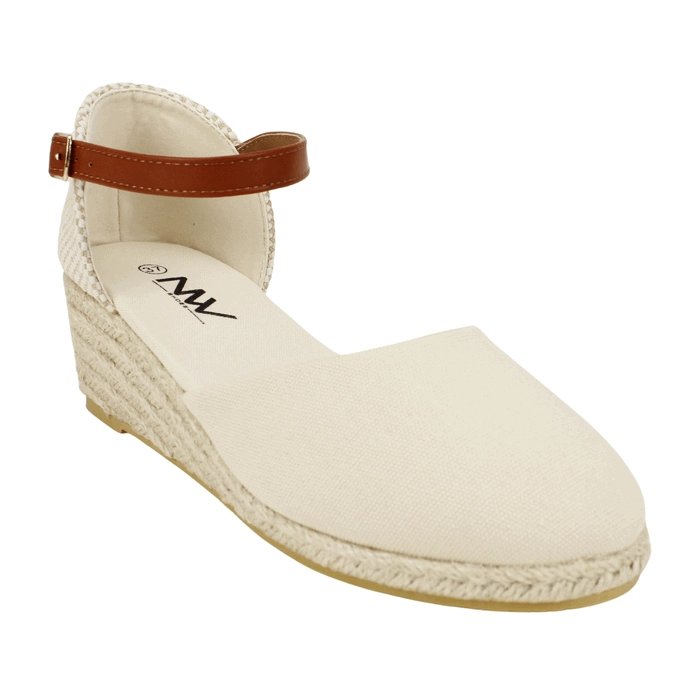 ALPARGATA NEW WALK YUTE BEIGE - 3